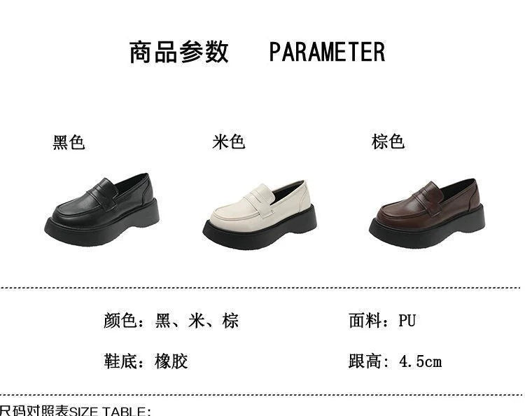 Kawaii Platform Penny Loafers