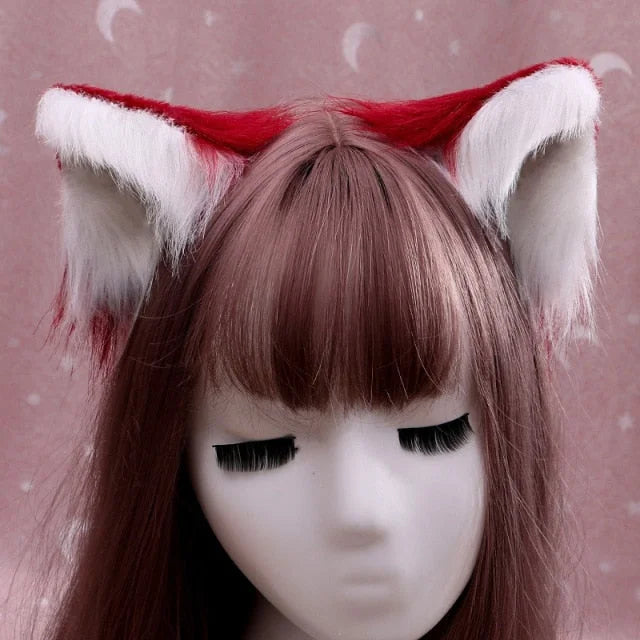 Anime Lolita Cosplay Kawaii Cat Ears Headband