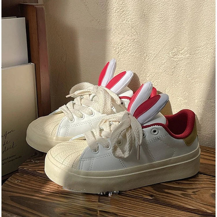 Bunny Rabbit Ear Sneakers Shoes