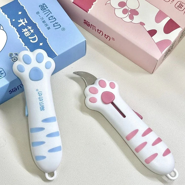 Cute Cartoon Telescopic Utility Knife