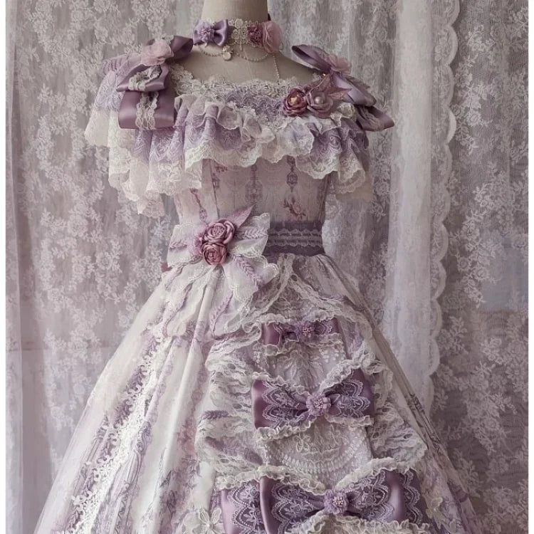 Fairyland Victorian Hime Lolita Pastel Purple Dress