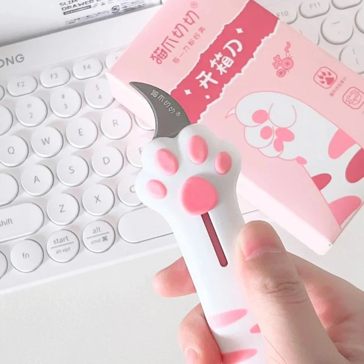 Cute Cartoon Telescopic Utility Knife