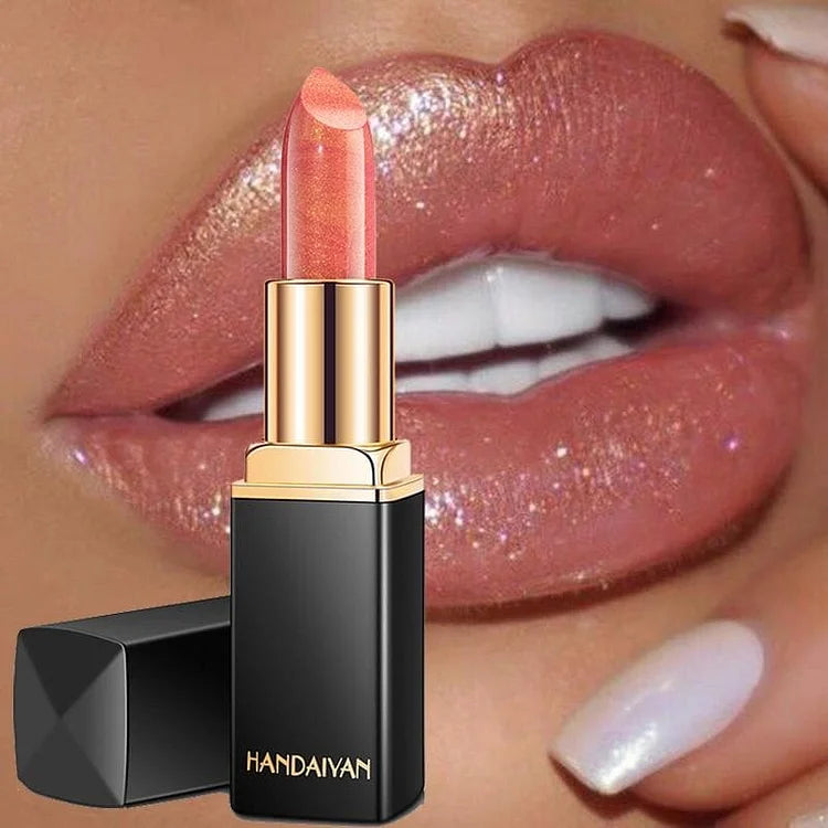 Professional Lips Makeup Waterproof Shimmer Lipstick