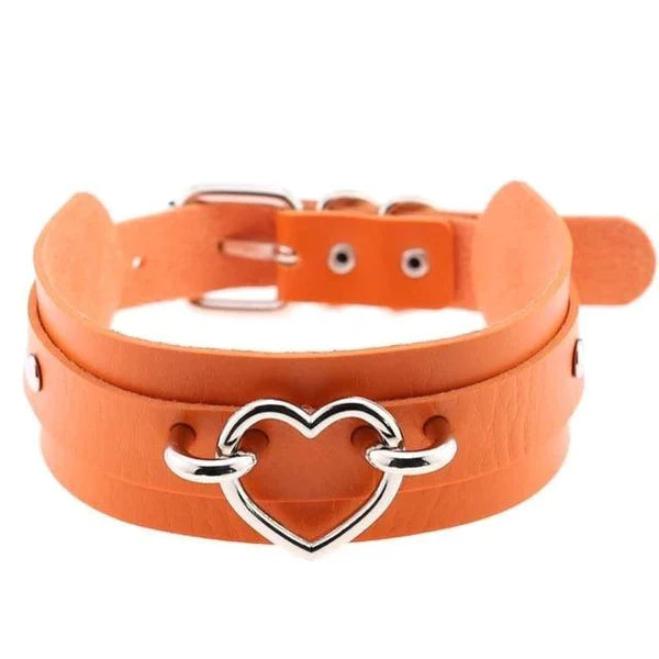 Vegan Heart Collar