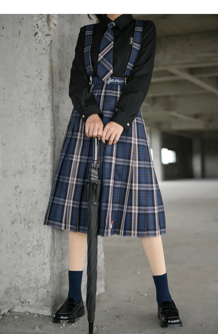 Zootopia Pleated Plaid Skirt