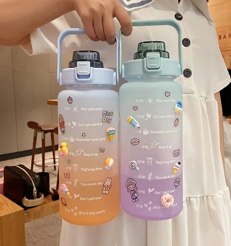 4 Colors Super Big Sports Drinking Water Bottle