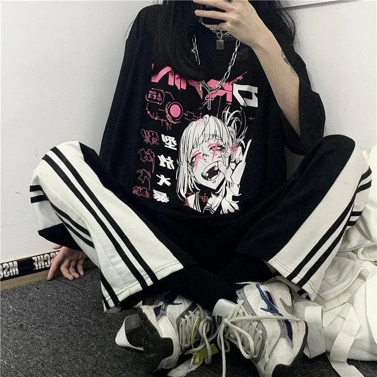 Anime Cartoon Comic T shirt Dark Style for Teen