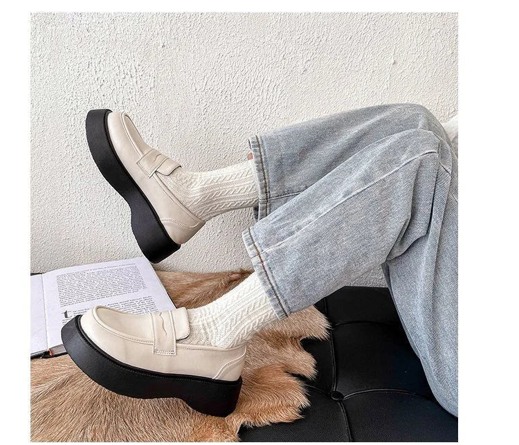 Kawaii Platform Penny Loafers