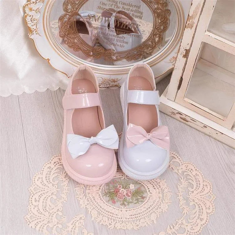 5 Styles Lolita Bow Cute JK Pastel Kawaii Shoes