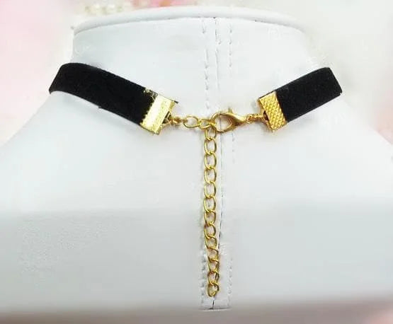 Black Kawaii Cosplay BraceletChoker