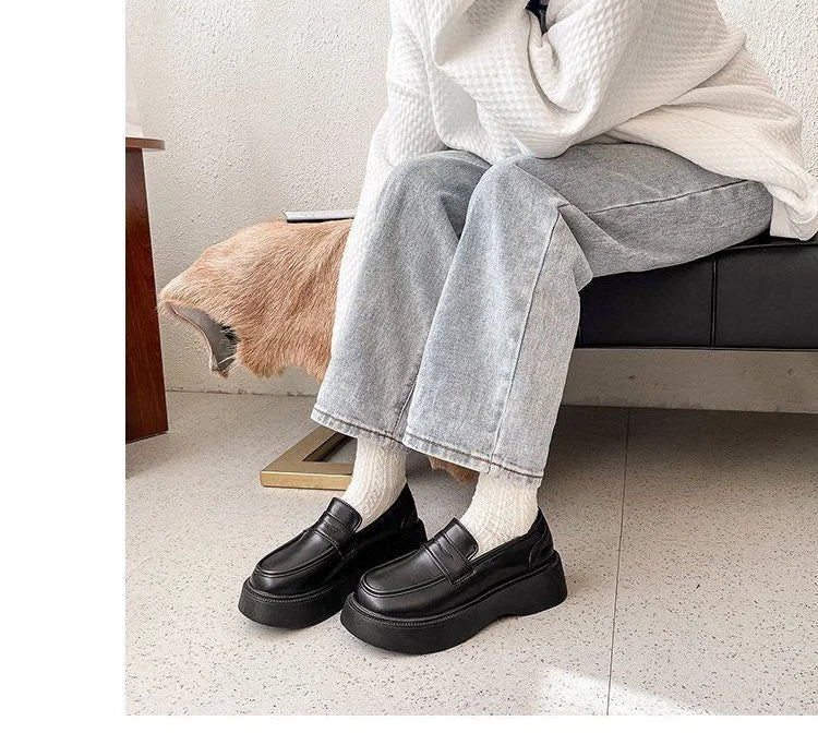 Kawaii Platform Penny Loafers