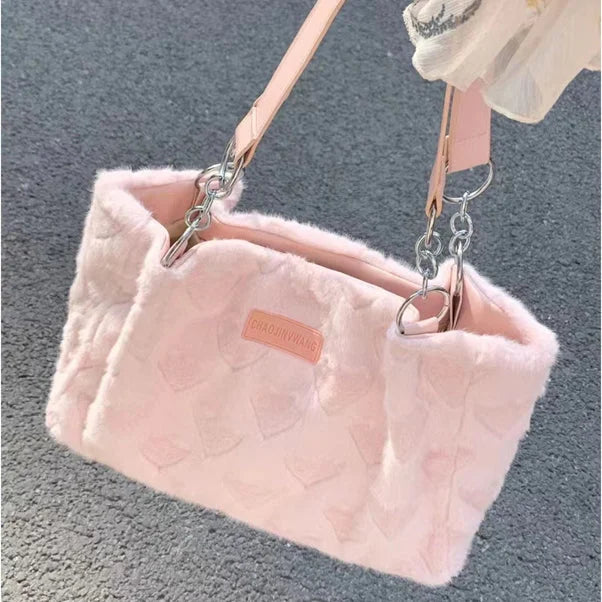 Pink Heart Bag Purse