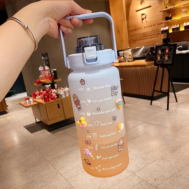 4 Colors Super Big Sports Drinking Water Bottle