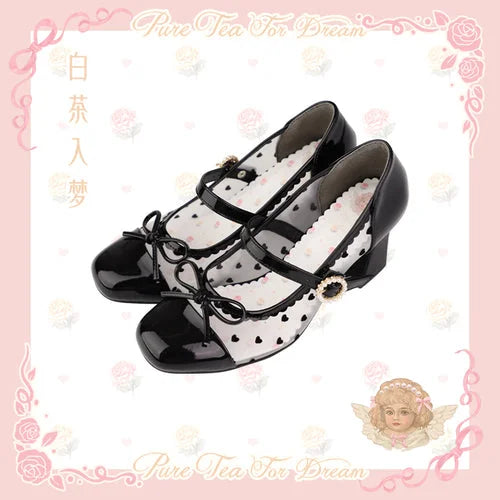 Cute Soft Casual Tea Party Lolita Shoes