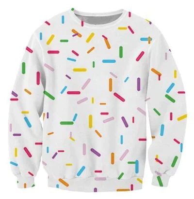 90s Abstract Crewneck