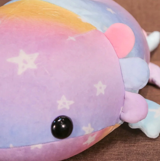 Kawaii Galaxy Colored Axolotl Plushie