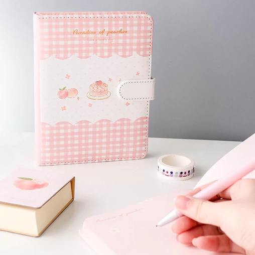 Peach Aesthetic Style Journaling Diary