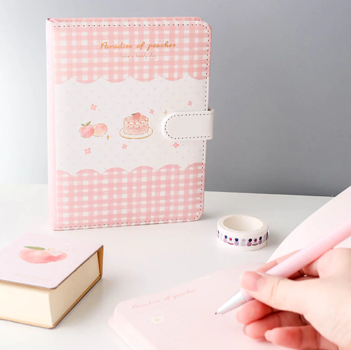 Peach Aesthetic Style Journaling Diary