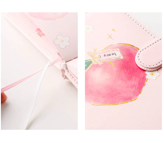 Peach Aesthetic Style Journaling Diary