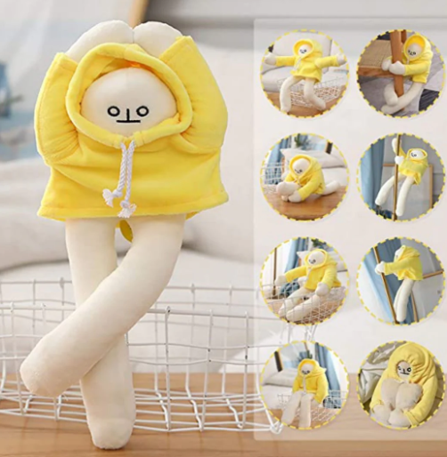 Cute Moody Banana Stuffed Toy Kawaii Plushies