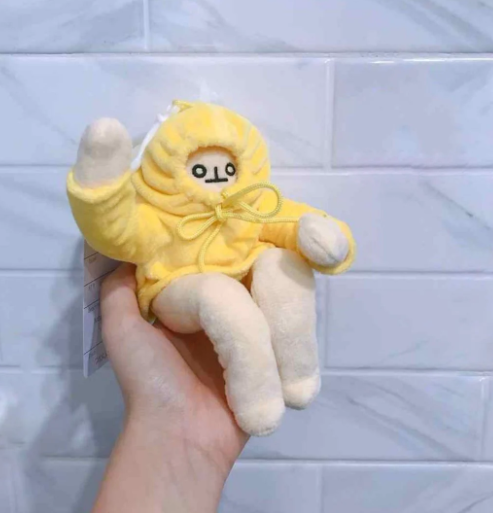 Cute Moody Banana Stuffed Toy Kawaii Plushies