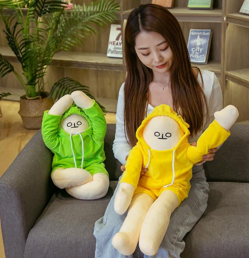 Cute Moody Banana Stuffed Toy Kawaii Plushies