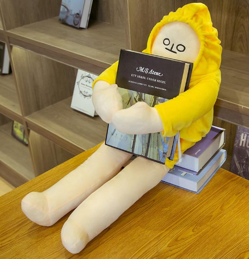 Cute Moody Banana Stuffed Toy Kawaii Plushies