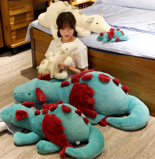 Kawaii Pete and Mira the Mighty Dragons Plushies