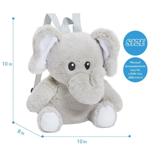 Super Cute Plush Elephant Backpack