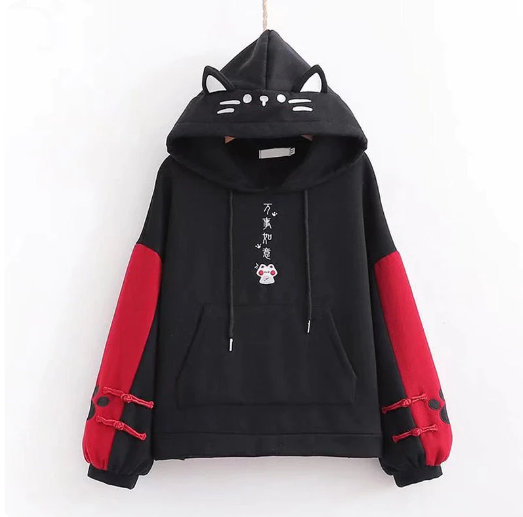 Kawaii Cat Ear Japan Style Hoodie