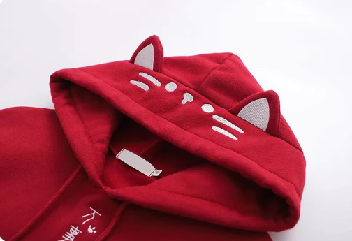 Kawaii Cat Ear Japan Style Hoodie