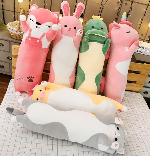 Long Snuggle buddies Kawaii Plushies Squad