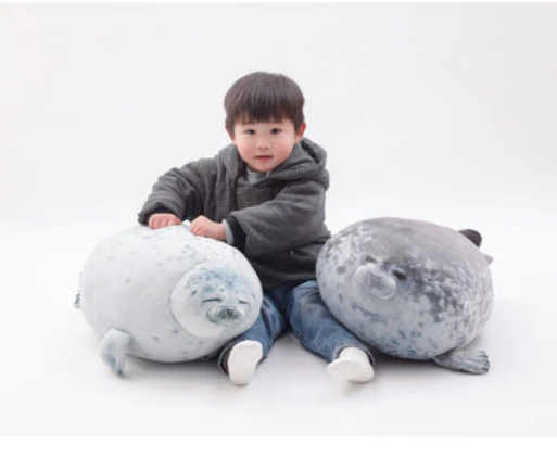 Lovable Lazy Chubby Seal Kawaii Plushies