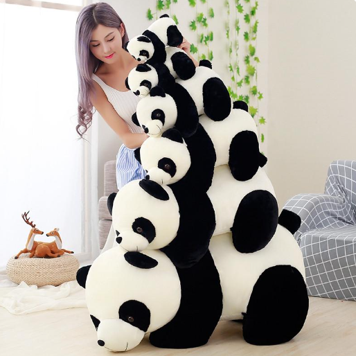 Cute Great Gentle Panda Stuffed Animals Kawaii Plushies