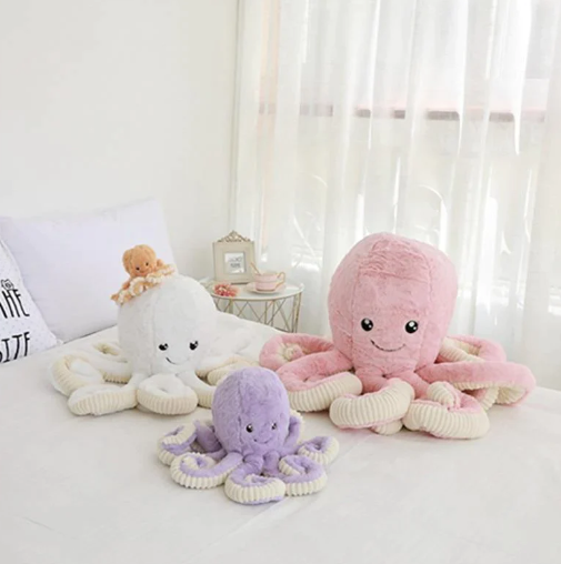 OCTAVO FAMILY Kawaii Plushies (Octopus)