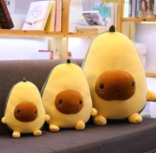 The Awkward Avocado Kawaii Plushies