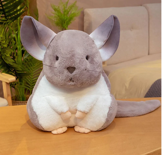 Kawaii Whispering Chinchillas Plushies