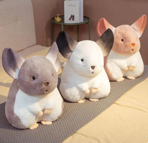 Kawaii Whispering Chinchillas Plushies