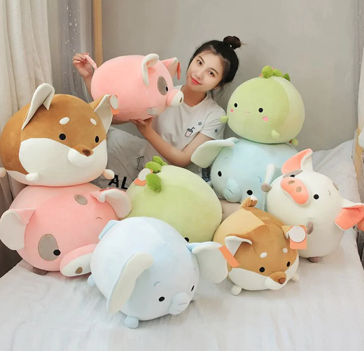 Kawaii Plumpy Crew Plushies Collection