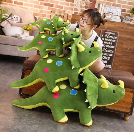 Kawaii Little Horn Dino Plushies