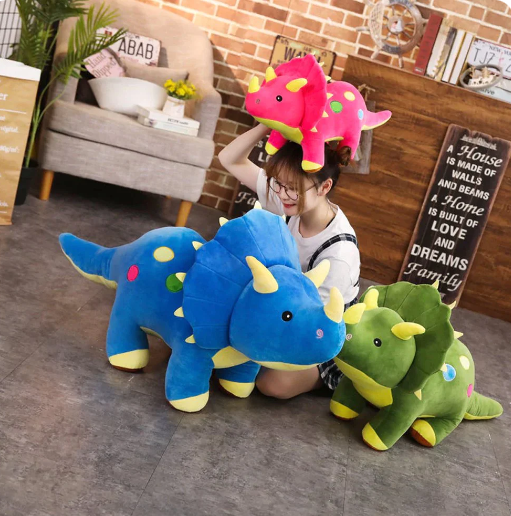 Kawaii Little Horn Dino Plushies