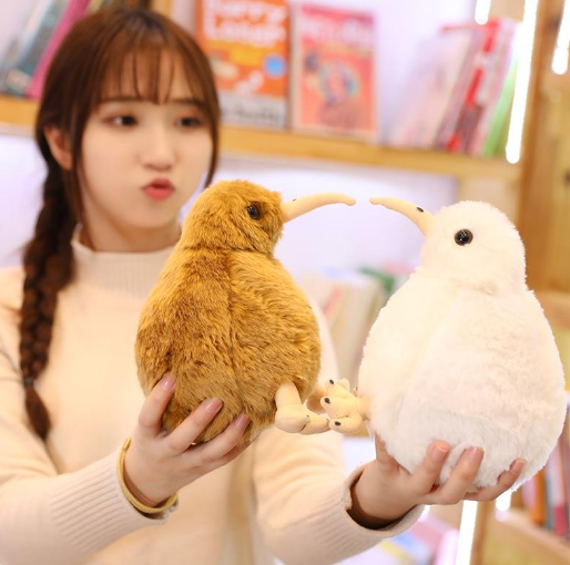 Chonky Kawaii Kiwi Bird Stuffed Animals Plushies