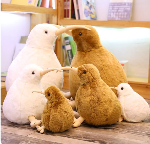 Chonky Kawaii Kiwi Bird Stuffed Animals Plushies