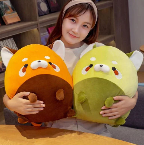 kawaii Miko & Kiko The Red Pandas Plushies