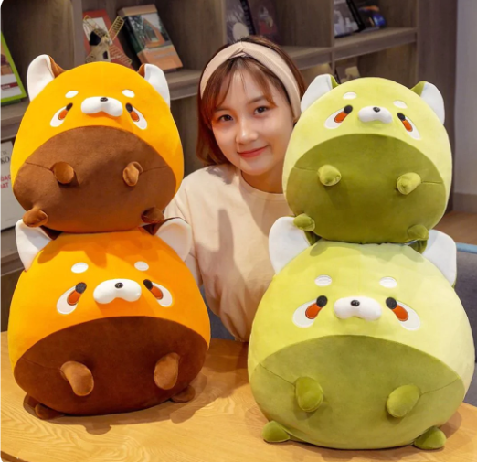 kawaii Miko & Kiko The Red Pandas Plushies