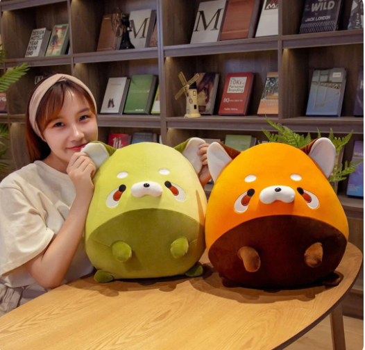 kawaii Miko & Kiko The Red Pandas Plushies