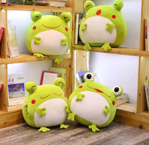 Kawaii Frogtastic Four Plushies