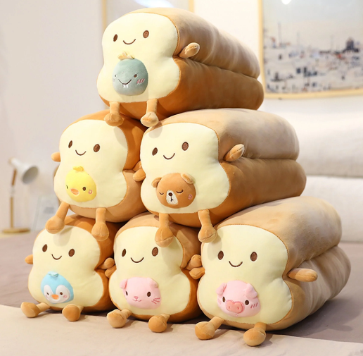 Kawaii Breadie Toastie Bestie - Loaf Plushies Collection