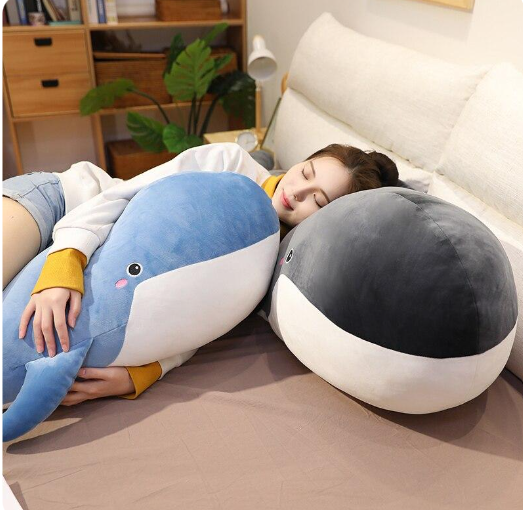 Kawaii Blue Giant Whale Plushie