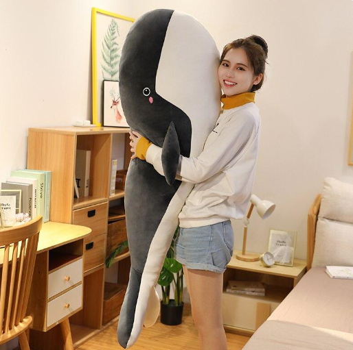 Kawaii Blue Giant Whale Plushie